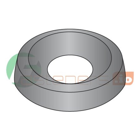 1/4 Countersunk Finishing Washers/Steel/Black Zinc/Outer Diameter: 25/32" / Thickness: 5/32" (Carton: 2,500 pcs)